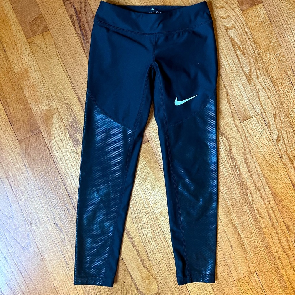 Nike Dri-Fit leggings, youth small, excellent condition